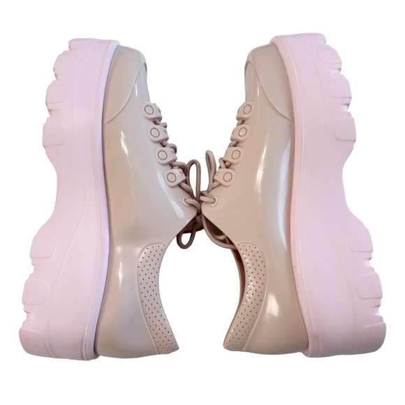 NWOB Melissa Kick Off Pink Platform Chunky Sneaker Women’s Size 10